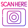SCAN HERE icon