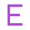 E icon