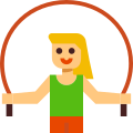 Kid Jumping Rope icon