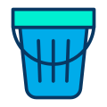 external-bucket-cultivation-kiranshastry-lineal-color-kiranshastry icon