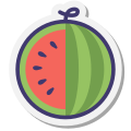 geschnittene Wassermelone icon