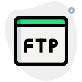 FTP Access on a local server computer connected to an enterprises icon