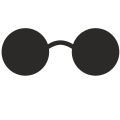 Eyeglasses icon