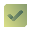 Ausgefüllte Checkbox icon