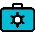 Business software maintenance and configuration setting icon