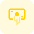 Financial cash flow real or virtual movement of money icon