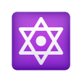 Dotted Six-pointed Star icon