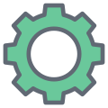 Cog icon