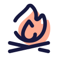 Campfire icon