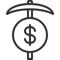 Dinheiro dólar icon