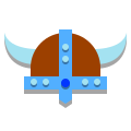 Capacete Viking icon