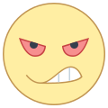 Angry icon