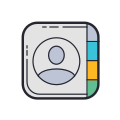 アップルの連絡先 icon