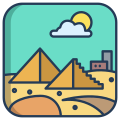 Pyramid icon