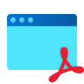 Окно PDF icon