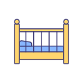 Baby Bed icon
