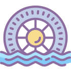 ruota d'acqua icon