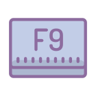 Tasto F9 icon