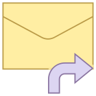 Transférer le message icon