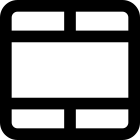 Blank cell spread-sheet cell section interface key icon