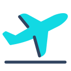 飛行機の離陸 icon