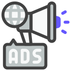Advertising icon