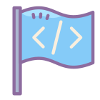 bandera de programación icon