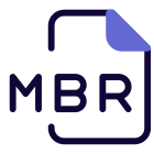 MBR Multimedia file used by Zune, an audio and video player for Windows icon