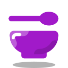 碗用勺子 icon