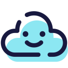 Fröhliche Wolke icon
