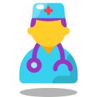 Doctor de sexo masculino icon