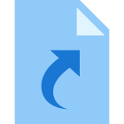 File di collegamento simbolico (symlink) icon