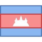 bandeira do Camboja icon