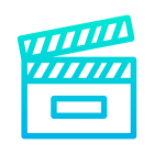 Clapperboard icon