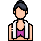 Mujer de pie icon