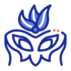 carnival mask icon