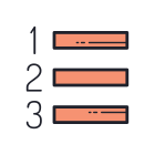 Liste numérotée icon