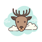 Reindeer icon