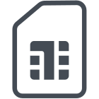 SIM-Kartenchip icon