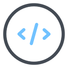 Code source icon