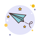 Papierflieger icon