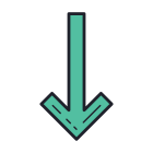 Down Arrow icon