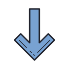 Thick Arrow Pointing Down icon