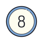 Cerclé 8 icon