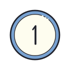 1 circulado icon