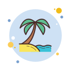 海滩 icon