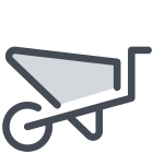 Wheelbarrow icon