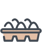 Carton d&#39;oeufs icon