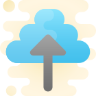 Zur Cloud hochladen icon