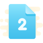 Deux pages icon